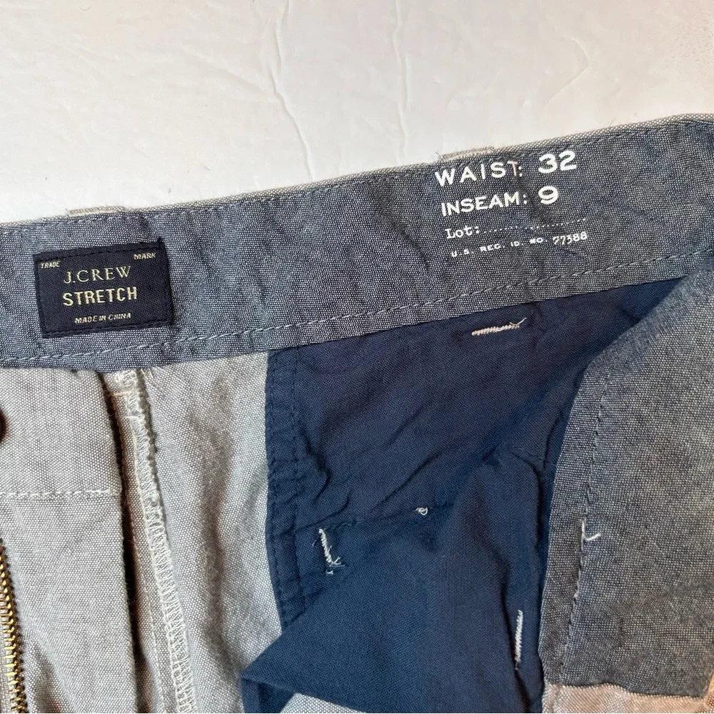 J.Crew Charcoal Gray Stretch Pants Men’s Shorts Size 32